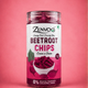 Zenvoo Beetroot Chips – Cream N Onion | Healthy Crunchy Snack – 140g