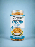 Zenvoo Makhana Chips – Cheese N Herbs | Light Crunchy Snack – 140g
