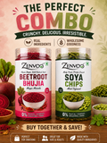 Beetroot Bhujia & Soya Chips Combo