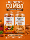 Veggie chips & Oats Caramel Chips combo